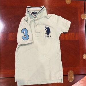 U.S. Polo Assn. Kids Polo Shirt - Light Mint